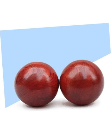 Healvian 6 StK Meditation Balls | Chinese Health Massage Tool for Stress Relief | Mahogany Fitness Balls for Hand and Wrist Therapy - Buy Online on GoSupps.com