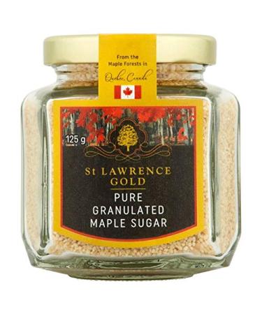 St Lawrence Gold Pure Granulated Maple Sugar 125 g