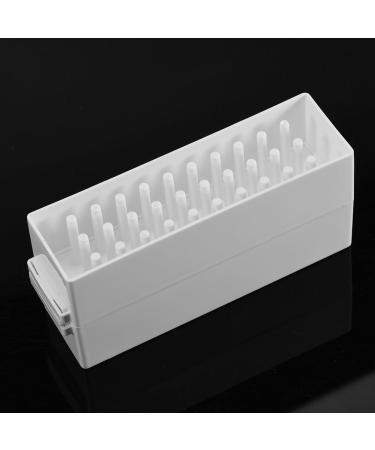 Anggrek Nail Cutter Display Box - 30 Holes Nail Drill Holder & Storage Rack for Nail Art - Manicure Tool Organizer - Buy Online on GoSupps.com