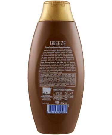 BREEZE | Argan bubble bath and shower shampoo 6x400 ml - Buy Online on GoSupps.com