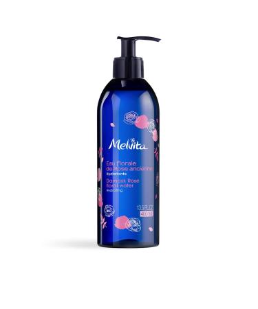 Melvita - Eau Florale de Rose Revitalisante Bio - Lotion Hydratante et Rafra chissante Sans Parfum - 100% Naturelle Certifi e Bio et Vegan - Flacon 400 ml