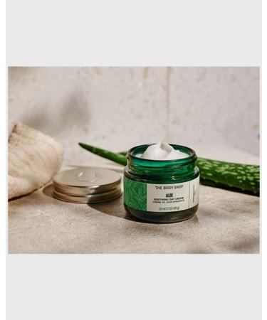 The Body Shop Aloe Vera Day Cream for Sensitive Skin - Vegan 50ml | International Shipping Available - Buy Online on GoSupps.com