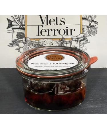 Pruneaux l'Armagnac - Vegetable Dish | Vegan | French Gastronomy | Sweet Dessert | Individual Dish 90 Grams