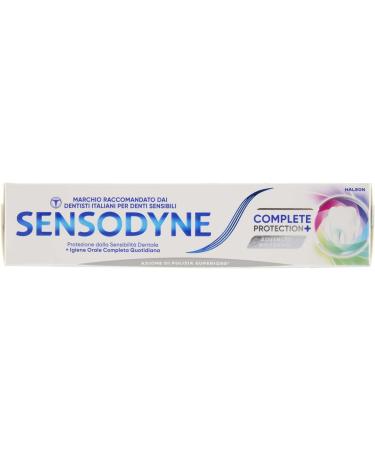 Buy Sensodyne Complete Protection Toothpaste 75 ml | Superior Cleaning | Italian Import | International Shipping - Buy Online on GoSupps.com