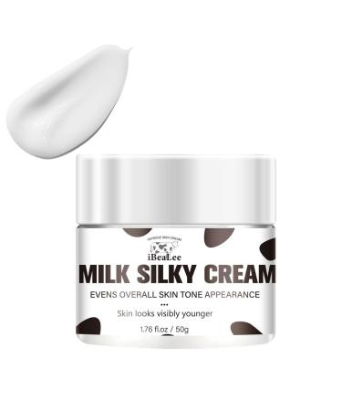 Milk Face Cream - Skin Lightening Cream for Anti Aging - Dark Spot Remover for Face - Hydrating Face Cream for Dry Skin - Face Moisturizer for Women - Brightening Anti Wrinkle Moisturising