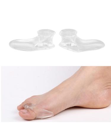 Gel Toe Separator Bunion Corrector Reusable Toe Separator Discomfort Relief Silicone Toe Spacers for Bunions 1 Pairs