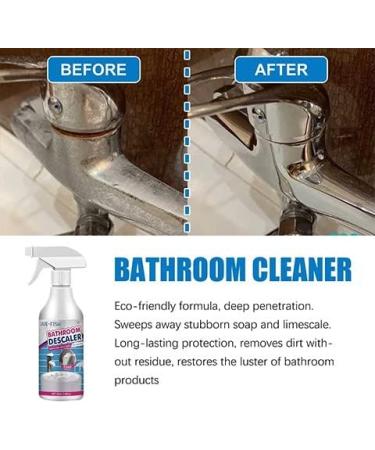 Stubborn Stains Cleaner Bathroom Cleaner Stainless Steel Washbasin Decontamination Shower Bath Glass Scale Cleaner (Color : 5PCS) - Buy Online on GoSupps.com