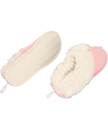 Electric USB Heating Shoes - Soft Plush Slip-Resistant Warm & Cozy for Cold Weather - Stylish Pink - Buy Online on GoSupps.com