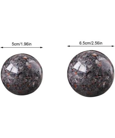 Jkapagzy Natural Yooperlite Crystal Ball Stone Fluorescent Stone Accessories Decoration Energy Room Reiki Ge Aquarium Specimens 5cm/1.96 Inch 1pcs - Buy Online on GoSupps.com