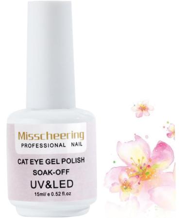 Ipetboom 1pc Chameleon Cat Eye UV Polish Gel Cat Eye Nail Polish Gel UV LED Nail Gel Polish Beautiful Nail Gel Manicure Accessories Set Glue - Buy Online on GoSupps.com