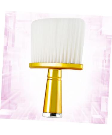 POPETPOP Hair Cleaning Brush Haircut Cleaning Brush Hair Sweep Brush Hair Duster Brush Barber Cleaning Brush Hair Cutting Neck Duster Barber Hair Duster Wool Duster Face 14x10cm Golden - Buy Online on GoSupps.com