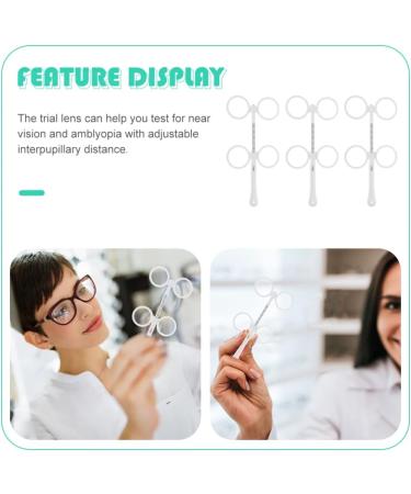 Buy Iplusmile Optical Flipper - 3PCs Test Lens Set for Amblyopia | 25 0.5 100 | Optometry Tools - Buy Online on GoSupps.com