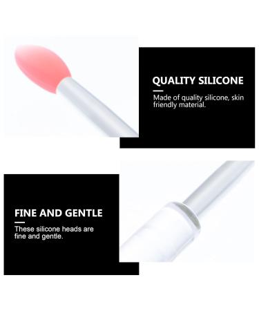 Buy 6pcs Silicone Lip Brush Set - Lipstick & Eyeshadow Applicators for Perfect Makeup | International Shipping - Buy Online on GoSupps.com