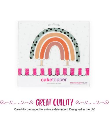 Neutral Rainbow Cake Topper - Buy Online on GoSupps.com