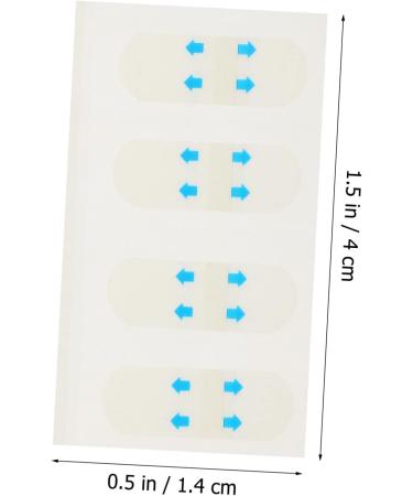Baluue 400 Pcs Face Lifting Stickers Facelift Tape Patches Face Tightening Stickers Medical Grade - Buy Online on GoSupps.com