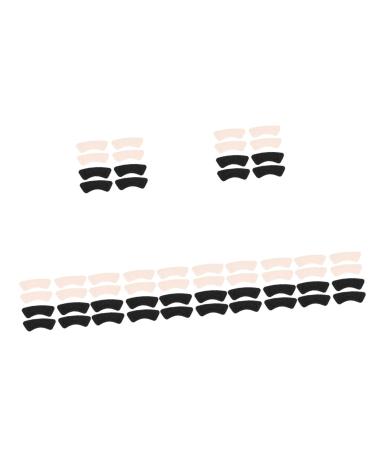 Mobestech 28 Pairs Heel Stickers Liner Heel Patch Soft Heel Pad Shoe Inserts for Heels High Heel Protectors Foot Protectors for Feet Forefoot Pads Foam Half Size Pad Anti Drop Girl