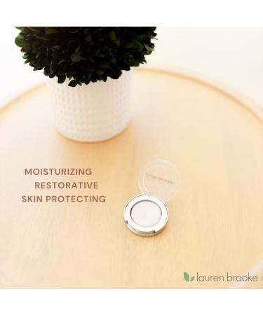 Lauren Brooke Cosmetiques Natural Creme Eyeshadow - White Satin (Shimmer) - Buy Online on GoSupps.com