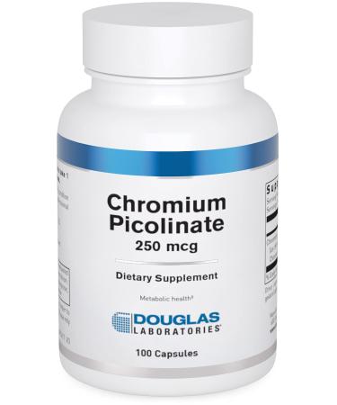 Douglas Laboratories Chromium Picolinate (250 mcg) | Supports Healthy Metabolism | 100 Capsules Standard Packaging - Buy Online on GoSupps.com