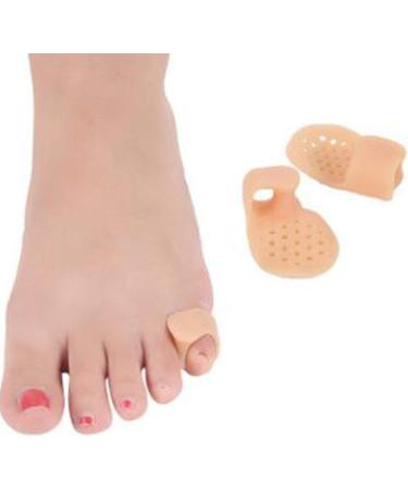 Pinky Toe Gel Cushion Splint | Toe Separators for Men and Women | Prevent Blisters, Corns, and Pain | 5 Pairs-Skin - Buy Online on GoSupps.com