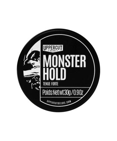 Uppercut Deluxe Monster Hold Pomade Midi Heavy and Strong Hold Wax Based Product Long Lasting and Reworkable For Traditional or Bolder Styles 30g