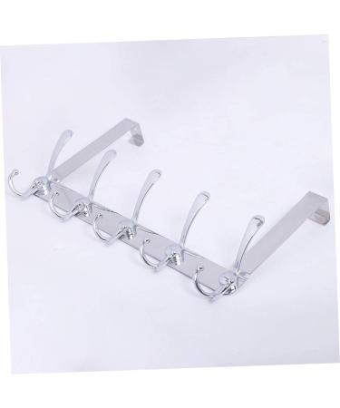 Hooks for Hats Wall Hooks for Coats Stainless Steel Hangers Over The Door Towel Rack Over The Door Robe Hook Over The Door Hook Rack Coat Hook Clothes Coats Organize Hook Clothing - Buy Online on GoSupps.com
