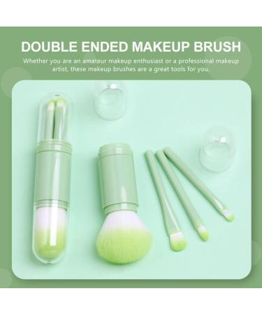 Beavorty 5 Sets telescopic makeup brush kabuki beginner makeup brush eye makeup brush loose powder retractable powder brush multitools eyebrow brush portable travel artificial fiber - Buy Online on GoSupps.com