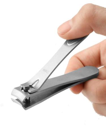 UNbit Nail Clipper Adult Nail Clippersstainless Steel Nail Clippers Silver 1.9 * 8cm Stainless Steel Nail Clippers - Buy Online on GoSupps.com