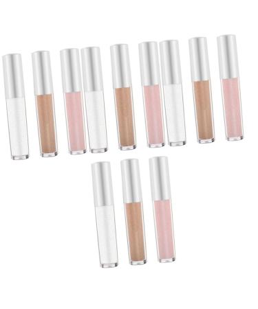 TOVINANNA 12 Pcs Polarized Monochrome Eyeshadow Glitter Makeup Eyeshadow Blue Plastic Cosmetic Brighten Miss