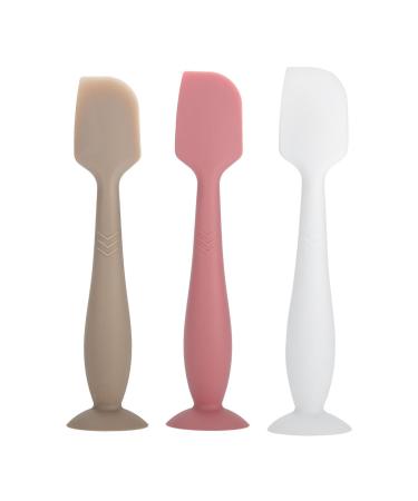 Exingk cream spatula for baby diapers applicator baby-po-pastes spatula baby diaper rash cream brush soft silicone diaper cream spatula