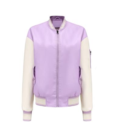 Hehiy Veste Bomber en cuir v ritable pour femme trendy ajust blouson manteau dans leather jacket brown women biker jacket women black long pilot jacket women black fur s m l xl 2xl 4xl 5xl pink xxl