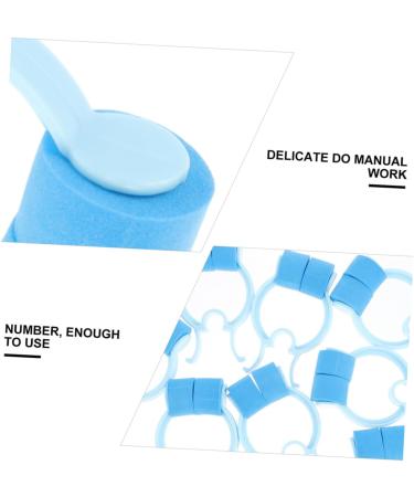 DOITOOL 30 Pcs Nose Correction Clip Kit | Plastic Nose Piece Set for Bleed Stop and Nasal Fixing | Sky-blue | 6.5X4CMx3pcs - Buy Online on GoSupps.com