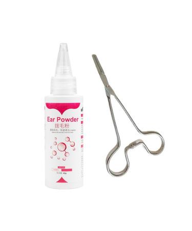 Convenient Effective Ear Cleaning Powder for Pets Easily Remove Unwanted Ear Hair from Pet Ear with Convenient Powder Pet Ear Cleaner Powder