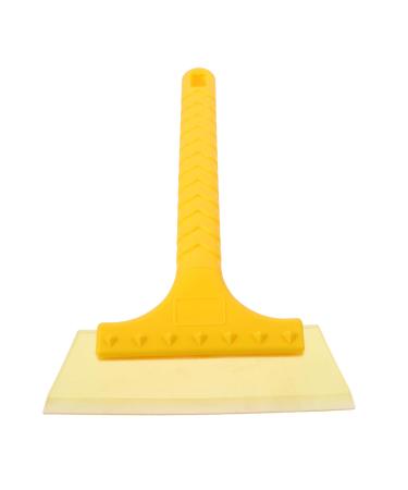 Angoily Japanese Patches for Clothing Car Trumpet Water Key Screw Snow Windshield Violin Bow Clip Snow Scraper Deicer Ice Scraper Short Handle Beef Scraping