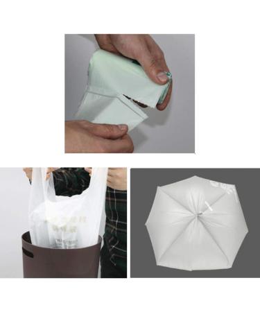 Biodegradable Trash Bag Dustbin Bin Liners Fully Biodegradable Garbage Bag Degradable Corn Starch for Kitchen Bedroom Office Garbage Bag - Buy Online on GoSupps.com