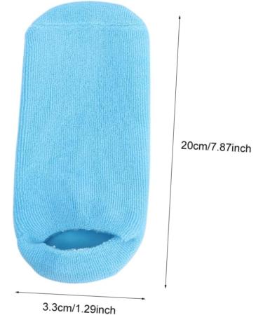 Housoutil Moisturizing Heel Socks Cracked Skin Socks Gel Heel Sleeves Gel Socks Womens High Heel Shoes Cracked Skin Gloves Moisturizing Socks Skin Care Gloves Dry Skin Gloves Spa - Buy Online on GoSupps.com