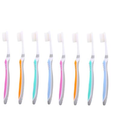FRCOLOR 8 STK Ultrafine soft toothbrush extra soft toothbrushes for adult ultra toothbrush children toothbrush toothbrush automatic toothbrush men toothbrush sensitive