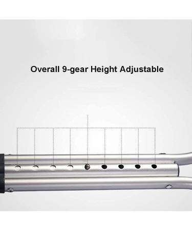 Crutches for Adults Underarm Axillary Cane crutch aluminum adjustable axillary adults and Children elderly thickened fracture double crutches Walker Great for Travel or Work Selfless dedication - Buy Online on GoSupps.com