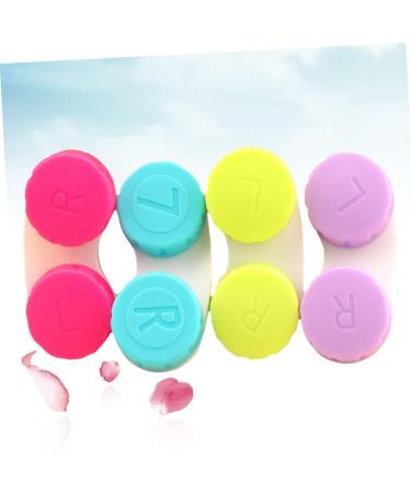 LALAFINA 12-Part Contact Lens Case Set | Durable Storage Container for Contact Lenses | Ideal Lens Holder & Organizer - Buy Online on GoSupps.com