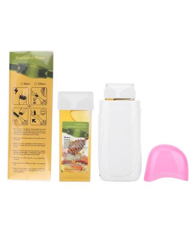 Wax role on roll on wax cactus rehabilitation wax depilatory roller warmer heater 100 pieces wax paper wax body hair removal set