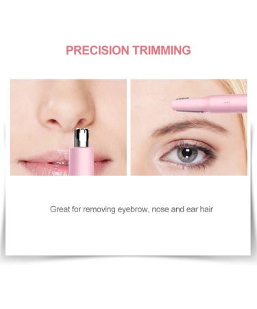 TOUCHBeauty All-in-One Hair Trimmer for Face Eyebrow Nose & Body - Dual Blades Battery Powered Perfect for Men & Women | International Shipping Available - Buy Online on GoSupps.com