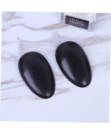 FRCOLOR 50 Pair Ear Protectors for Hair Dryer Heat Hair Styling Tools Hair Coloring Ear Cover Ear Covers for Shower Hairdressing Ear Covers Silicone Earplugs Ear Muffs Accessories Hair Dye 7.5x4cm Black - Buy Online on GoSupps.com