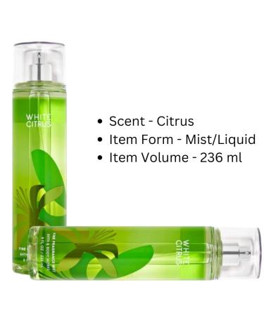 Bath and Body Works Signature Collection White Citrus Body Mist Citrus 8 Fl Oz (Pack of 1) - Buy Online on GoSupps.com
