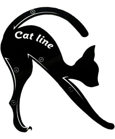 LALAFINA 2pcs Eyeshadow Stencil Cat Eye Stencil Eyeliner The Cat - Buy Online on GoSupps.com