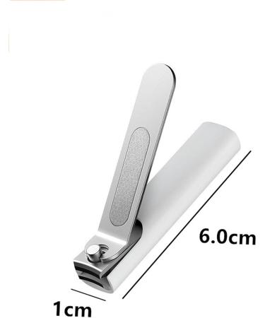 UNbit Nail Clipper Original Stainless Steel Nail Clippers with Anti-Splash Cover Trimmer Pedicure Care Nail Clippers Professional File - Buy Online on GoSupps.com