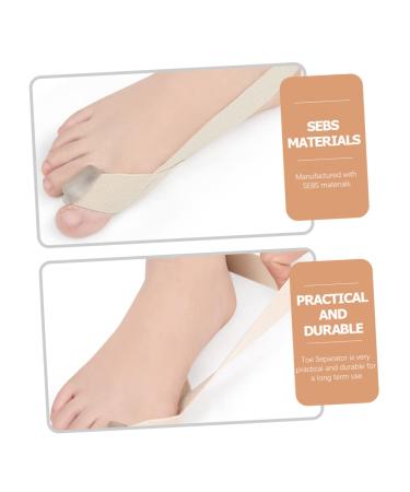 STAHAD 2pcs Toe Separator Orthotics - Premium Foot Separator for Plantar Fasciitis and Bunion Relief - Toe Spacer and Pedicure Tool - Assorted Colors - 25.3x2.3cm - Buy Online on GoSupps.com