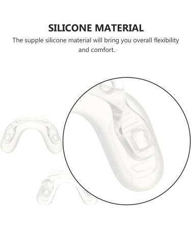 HEALLILY 3-Pack U-Shaped Silicone Eyeglass Nose Pads - Anti-Slip Replacement for Kids & Adults - Buy Online on GoSupps.com