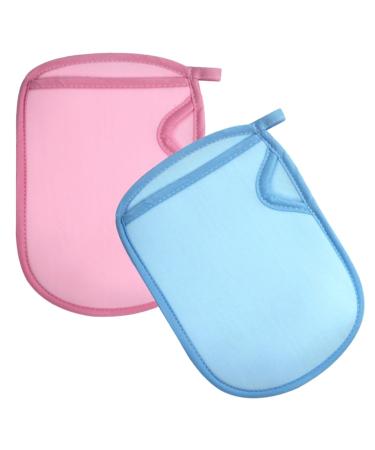 CHILDWEET 4 Pi ces Exfoliants Doux Mitaines de Bain Amies de Peau pour Exfoliation Nettoyage Corporel