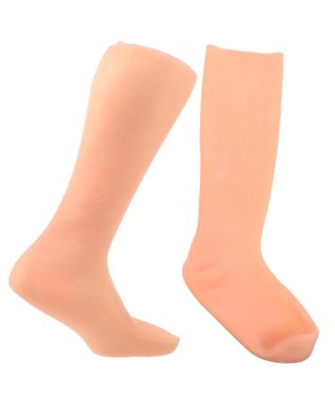 minkissy 1 Pair sebs Elastic Stockings Lotion moisturizing Long Socks for Foot Care Boots spa moisturizing Long Socks Foot Lotion moisturizing Long Socks Care