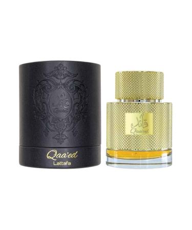 Lattafa Perfumes Qaa'ed for Unisex Eau de Parfum Spray 3.4 Ounce 3.4 Fl Oz (Pack of 1)