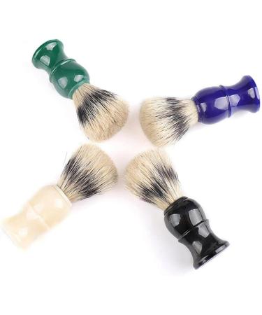 Hair Shaving Brush Handle Bristle Brush Neck-Loop-Brush-White-Beauty Care Nice and Professional - Buy Online on GoSupps.com